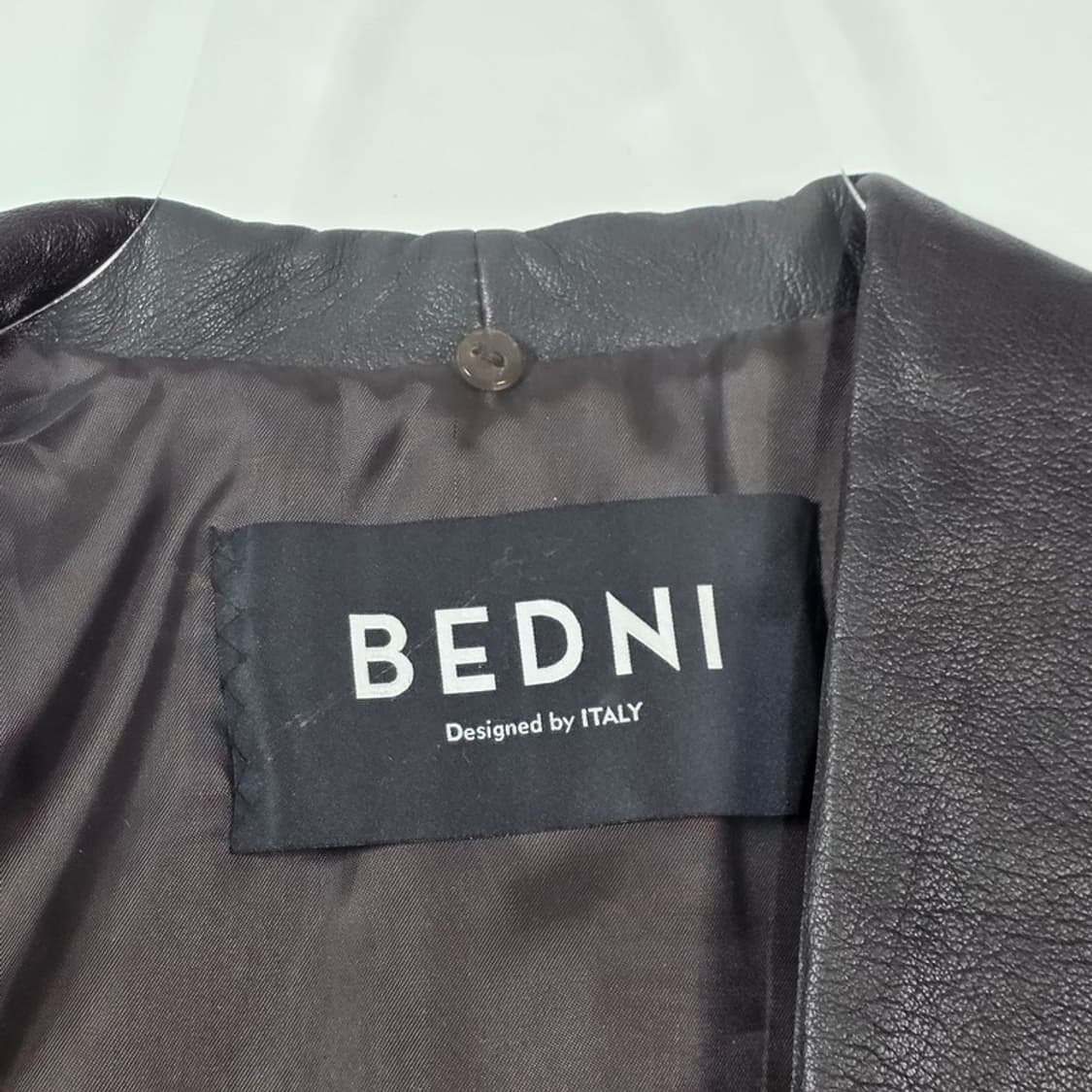 BEDNI 이태리 천연 양가죽 숏 자켓 55 상품이미지6