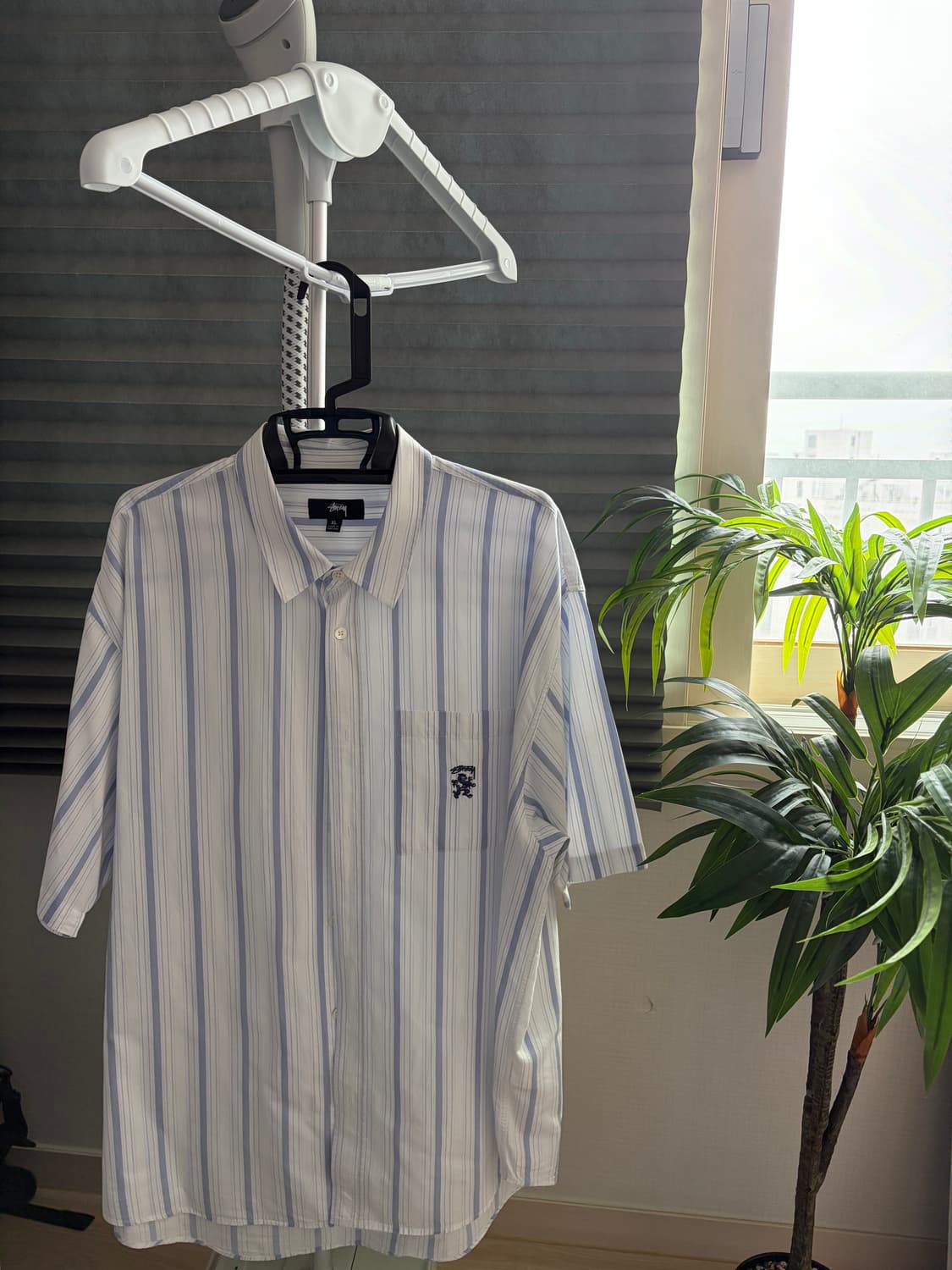 스투시 스트라이프 박스 반팔셔츠 상품이미지3