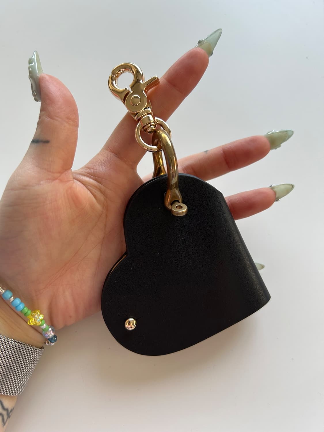 heart smartphone keyring 하트 핸드폰 키링 상품이미지1