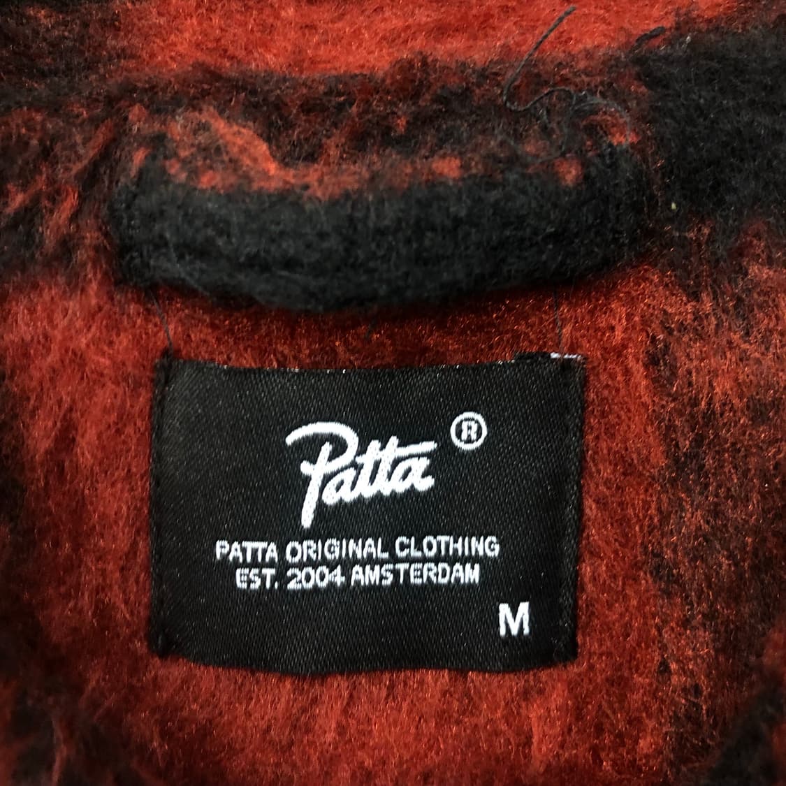 파타 모헤어 텍스쳐 체크 스터드 자켓 상품이미지6