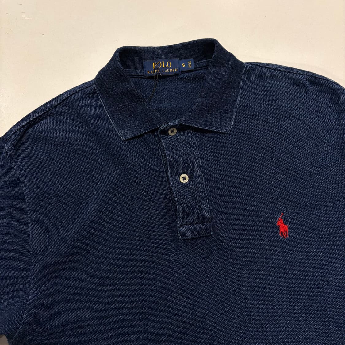 [S] 폴로 랄프로렌 네이비 반팔 폴로셔츠 B310 상품이미지3