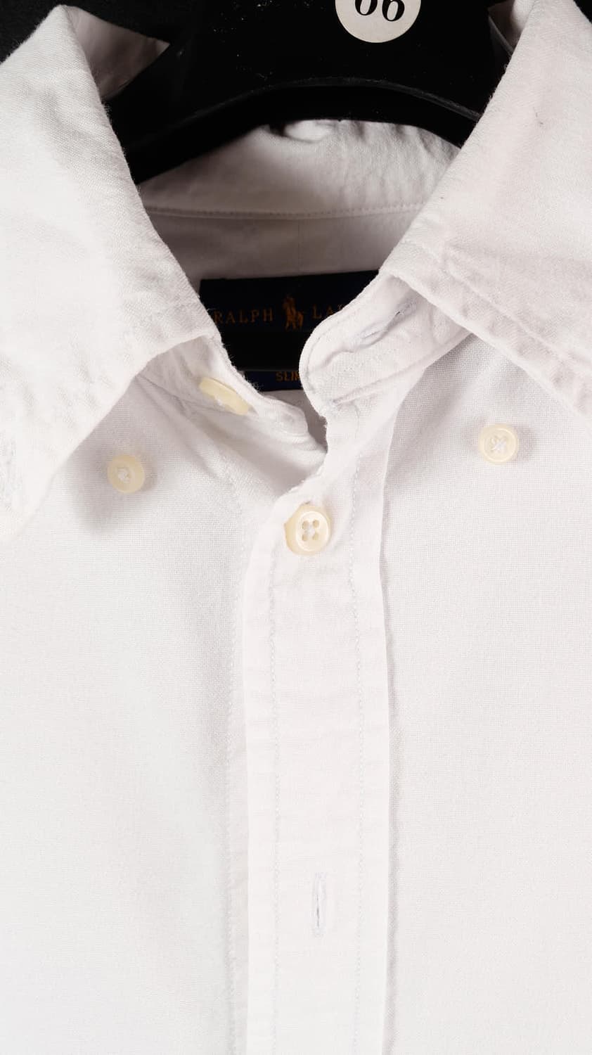 폴로 랄프로렌 흰색 반팔 셔츠 상품이미지2
