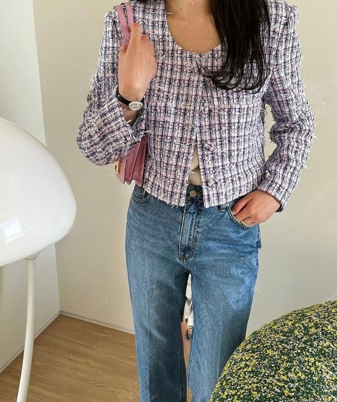 새상품 라밤바룸 트위드 자켓 상품이미지1