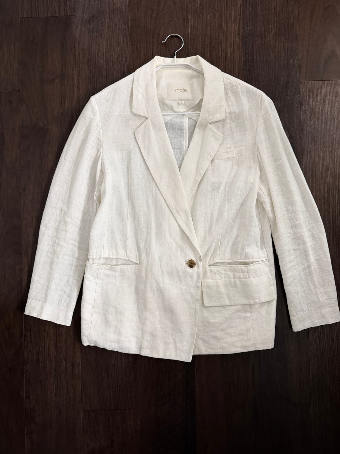 마쥬 마100 아이보리 자켓 상품이미지1