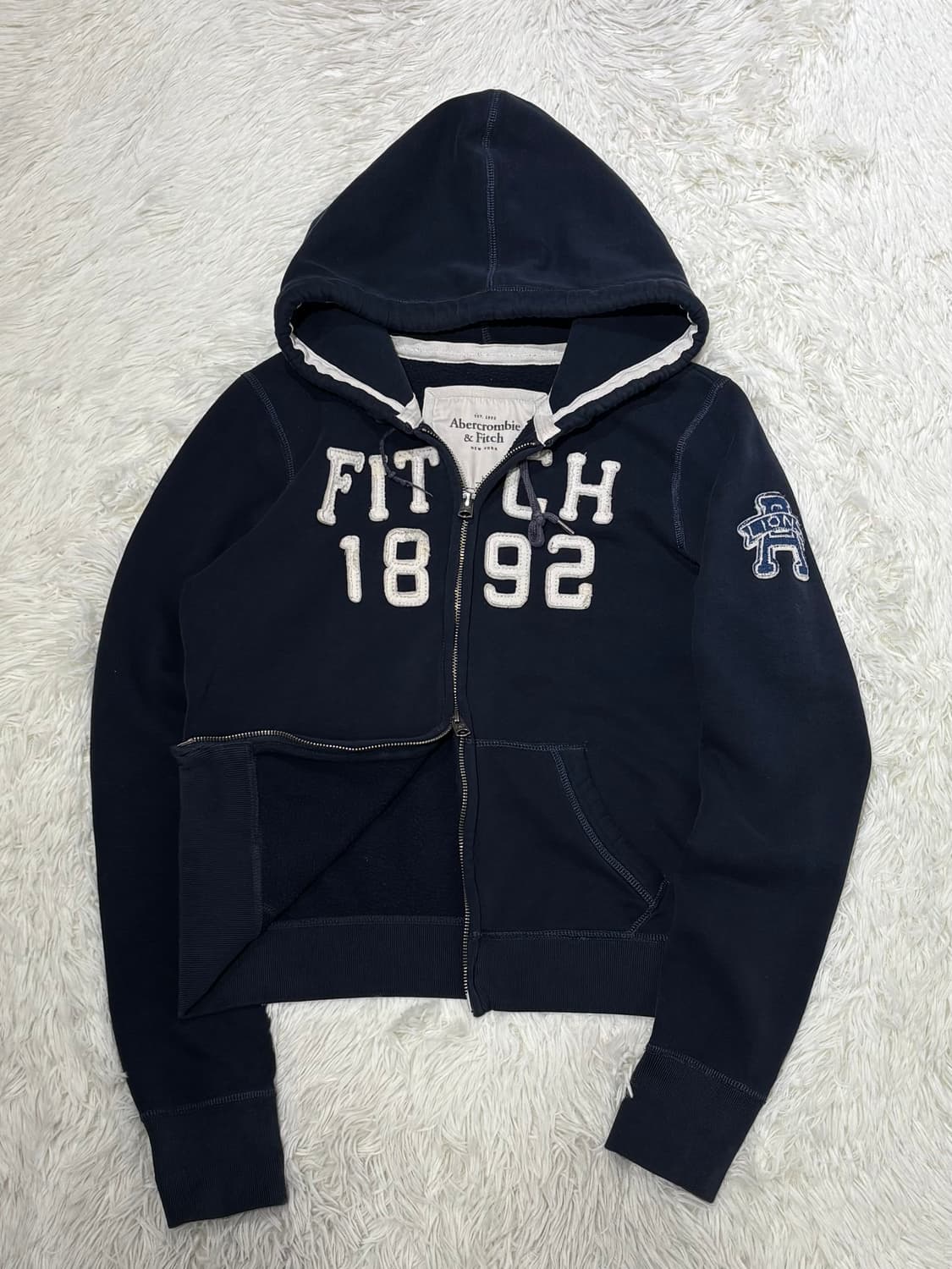 아베크롬비 빅로고 투웨이 후드집업 상품이미지5