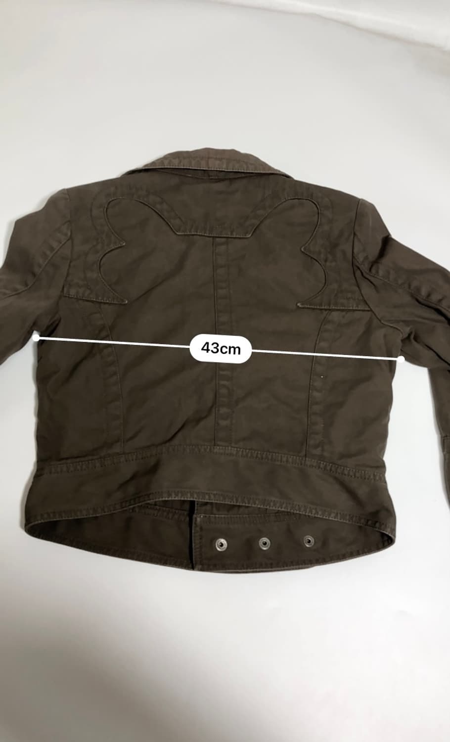 디젤 y2k 빈티지 크롭 라이더자켓 M 상품이미지10