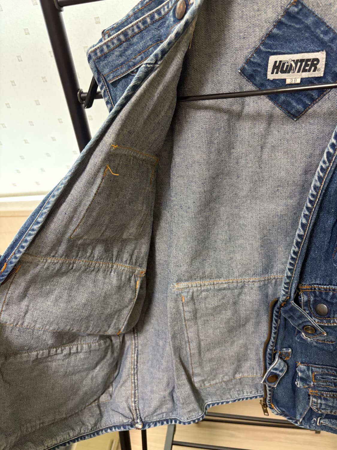 빈티지 헌터 데님 헌팅베스트 상품이미지4