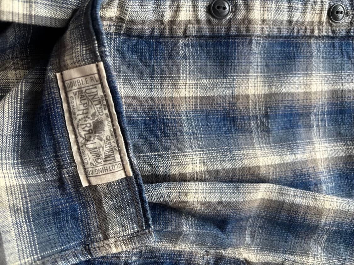 rrl 플래드 우븐 워크셔츠 L 상품이미지5