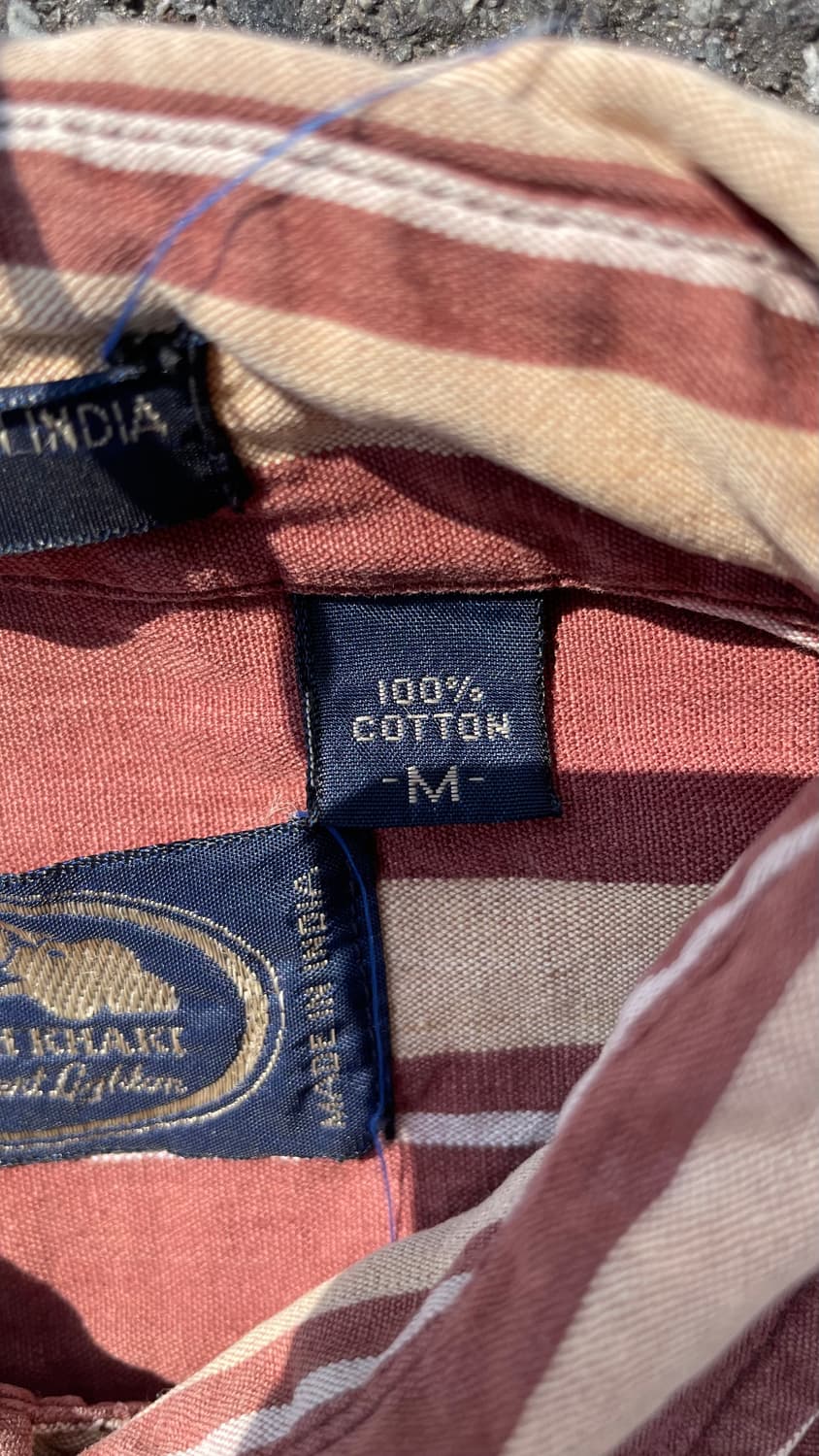 BRITISH KHAKI 빈티지코튼스트라이프패턴셔츠 상품이미지5