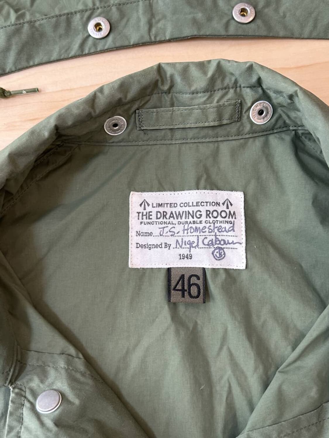 [100] 나이젤카본 나일론 밀리터리 파카 자켓 상품이미지2