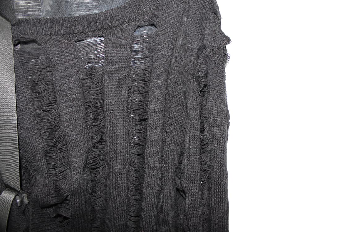 Ann Demeulemeester 앤드뮐미스터 디스트로이드 니트탑 상품이미지4