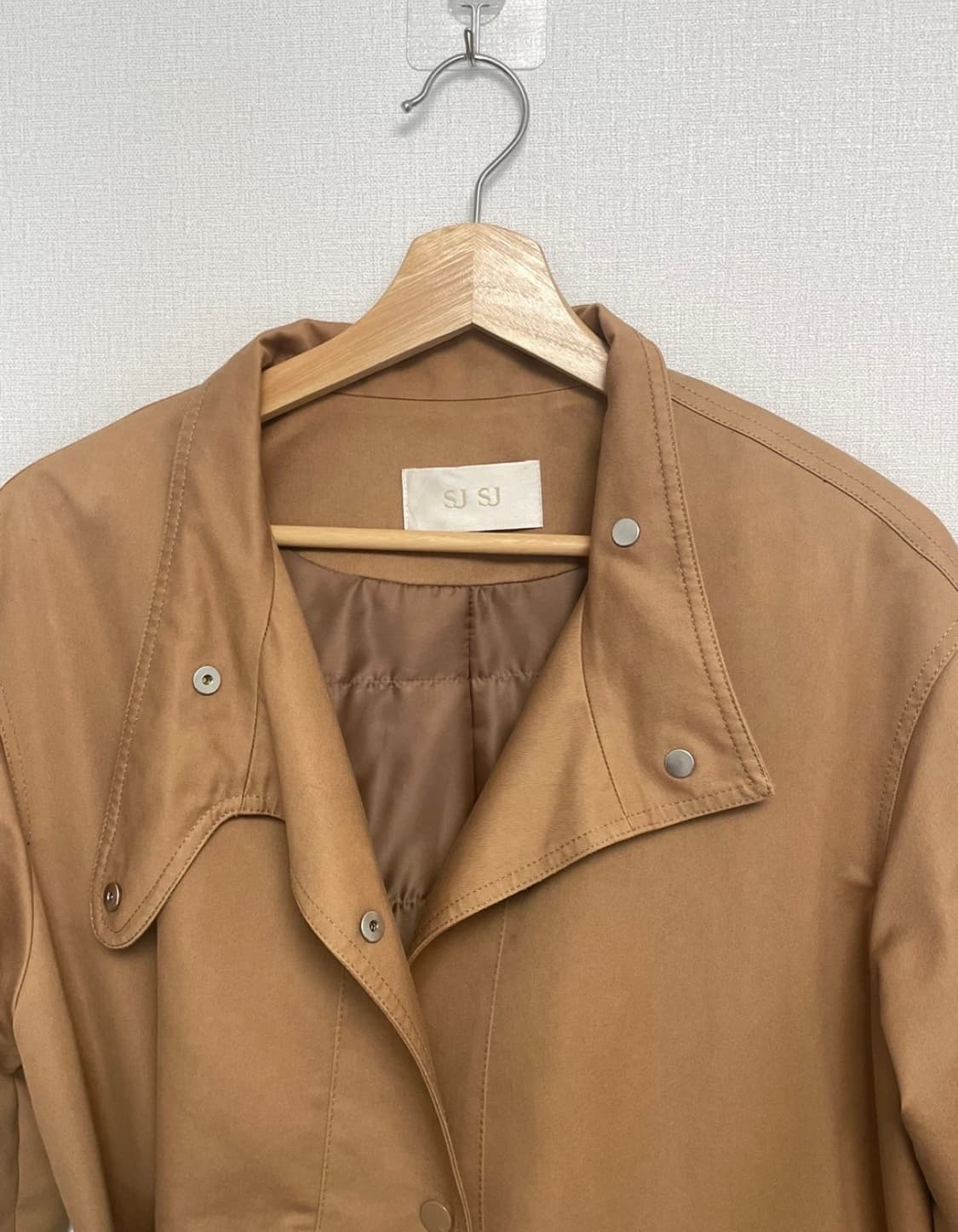 한섬 SJSJ 베이지 트렌치코트 88(L) 상품이미지3