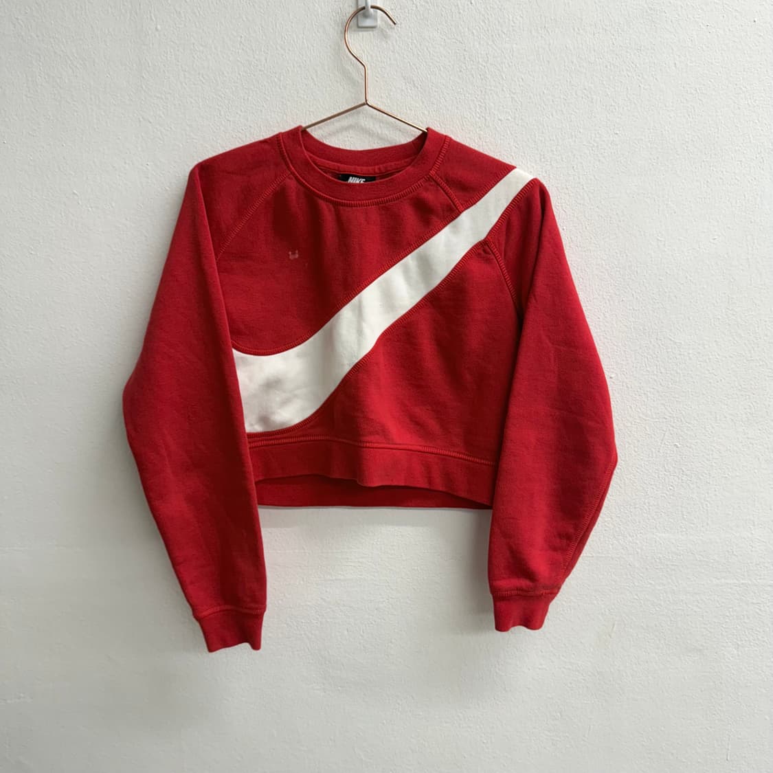 나이키 빅스우시 크롭 맨투맨(M) 상품이미지1