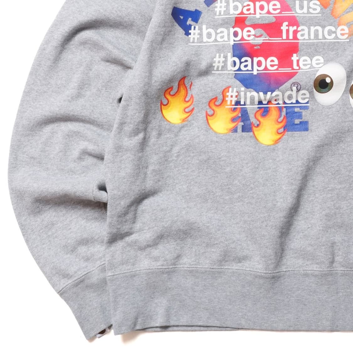 베이프 A Bathing Ape Printing Sweatshirt    상품이미지6