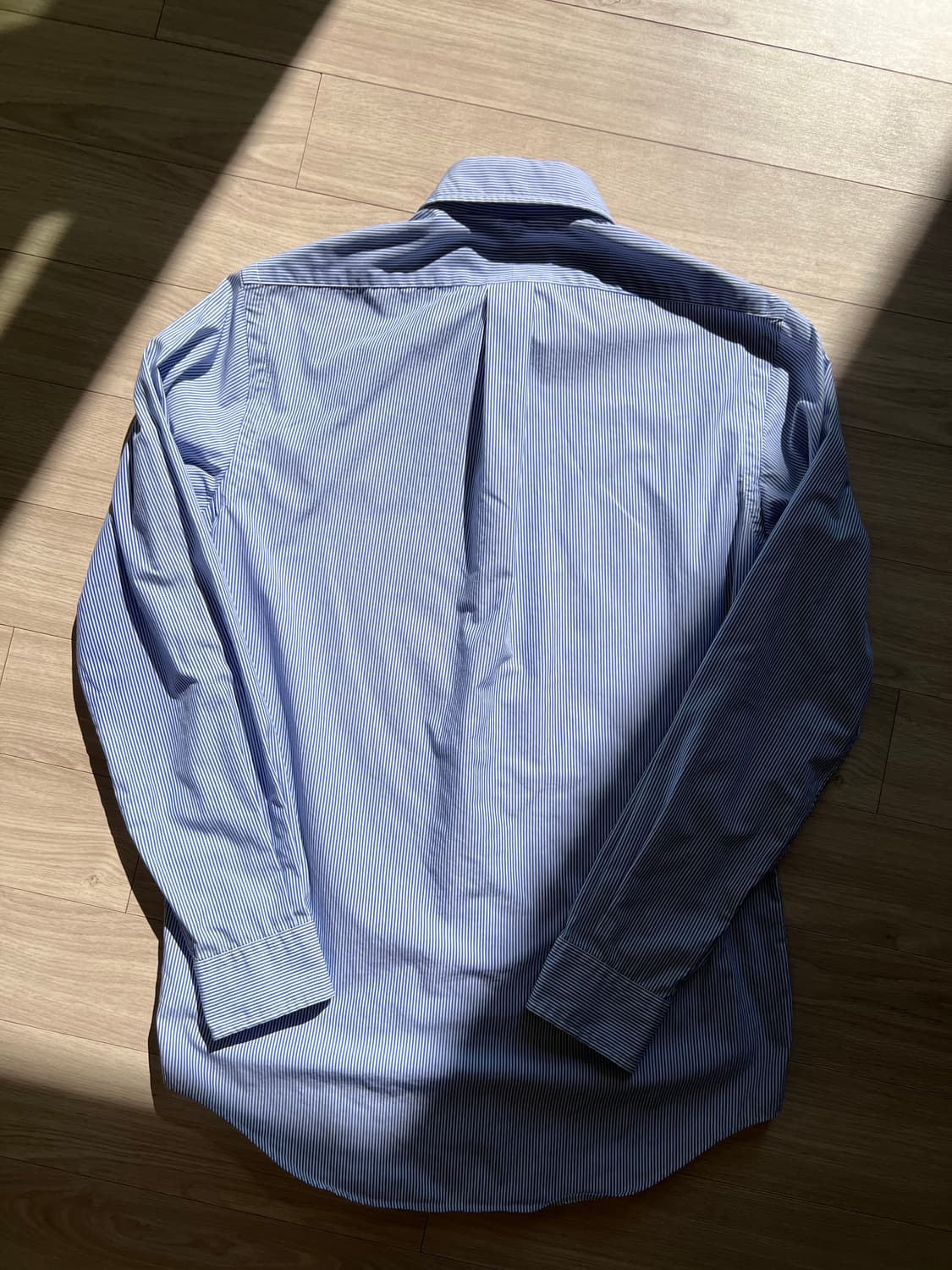  폴로 / 클래식 핏 스트라이프 코튼 셔츠 / XS 상품이미지2