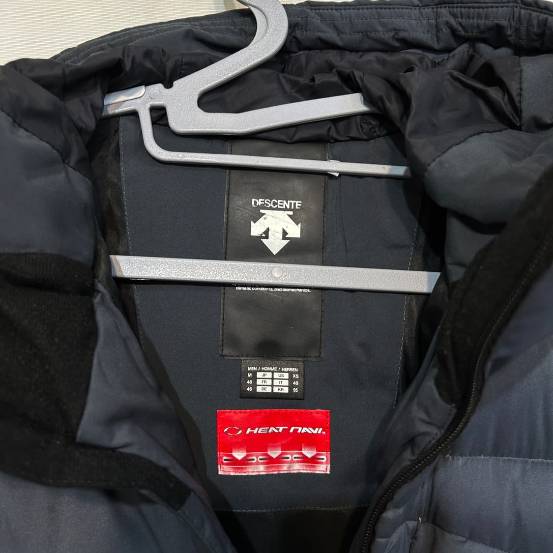 데상트 남성 다운패딩 95  상품이미지2