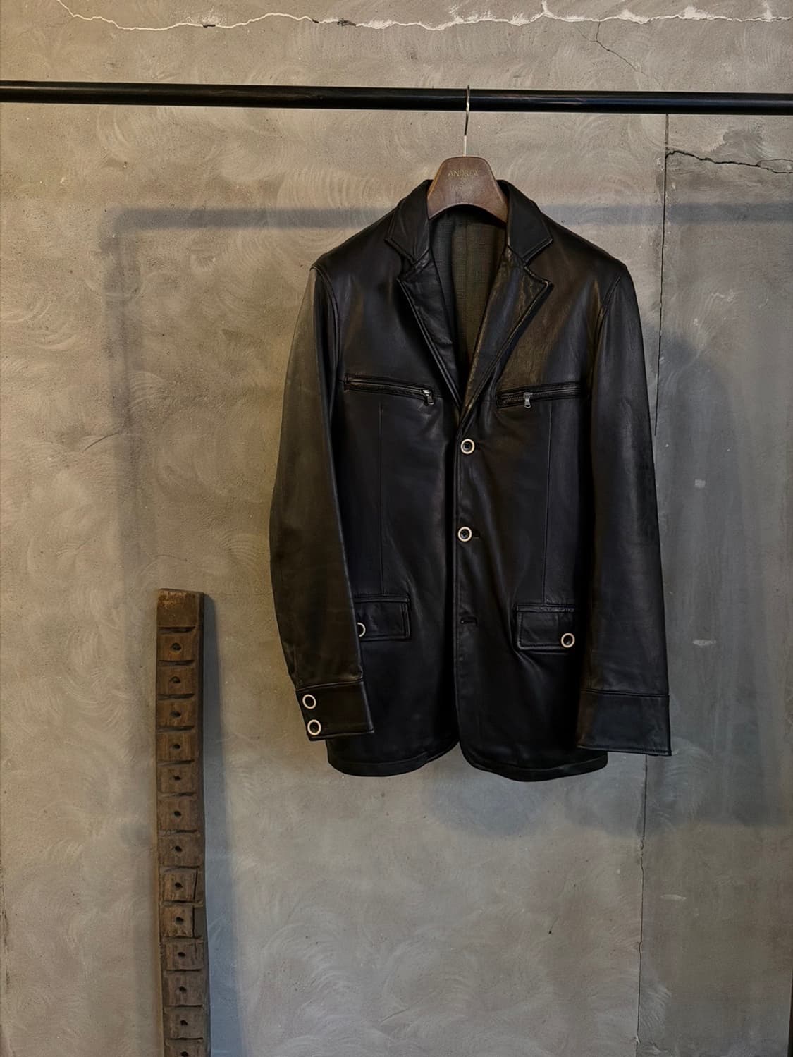 미츠미네 레더 헌팅자켓 100 상품이미지9