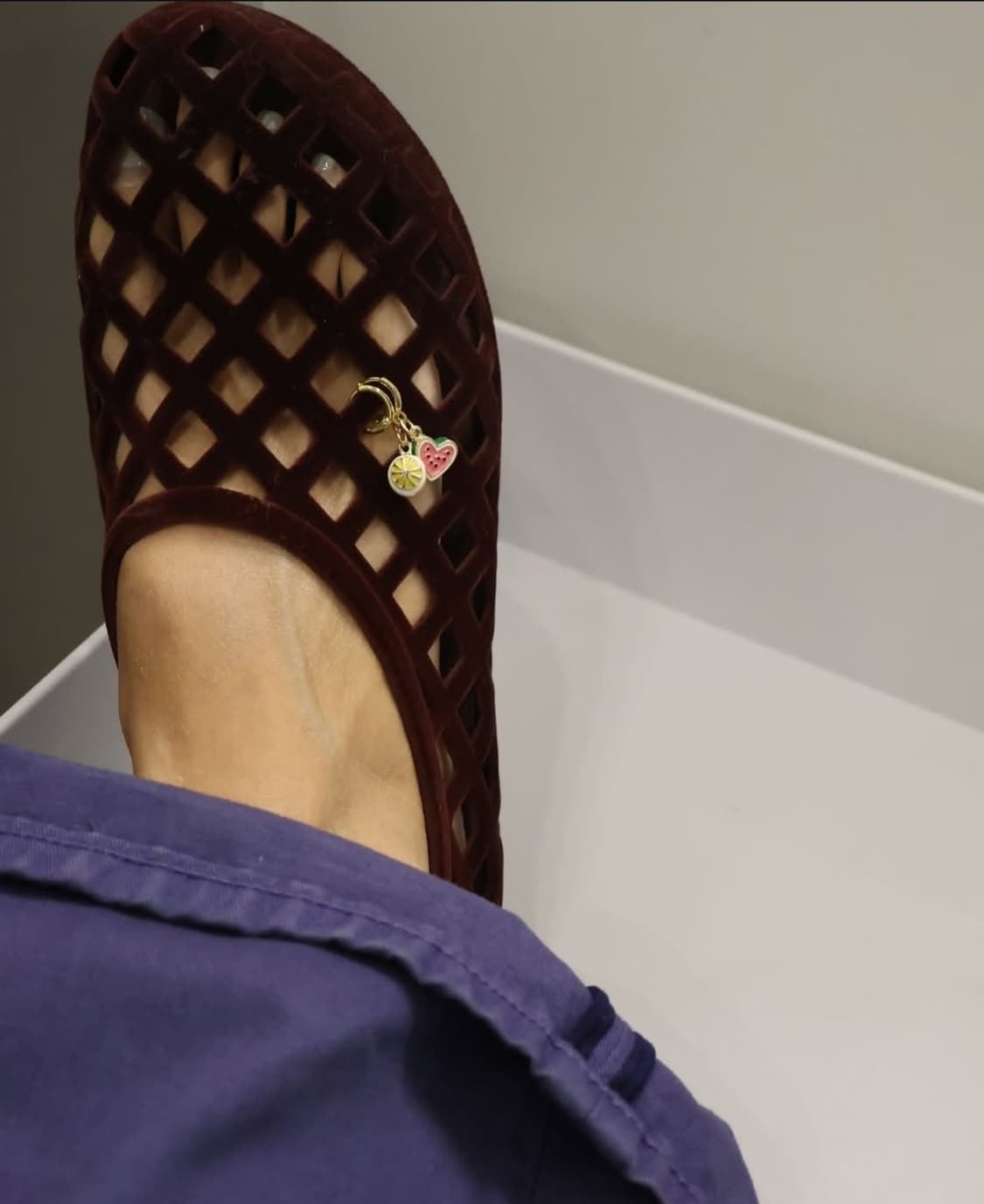 바이미나 bymina 젤리슈즈 버건디 38 상품이미지2