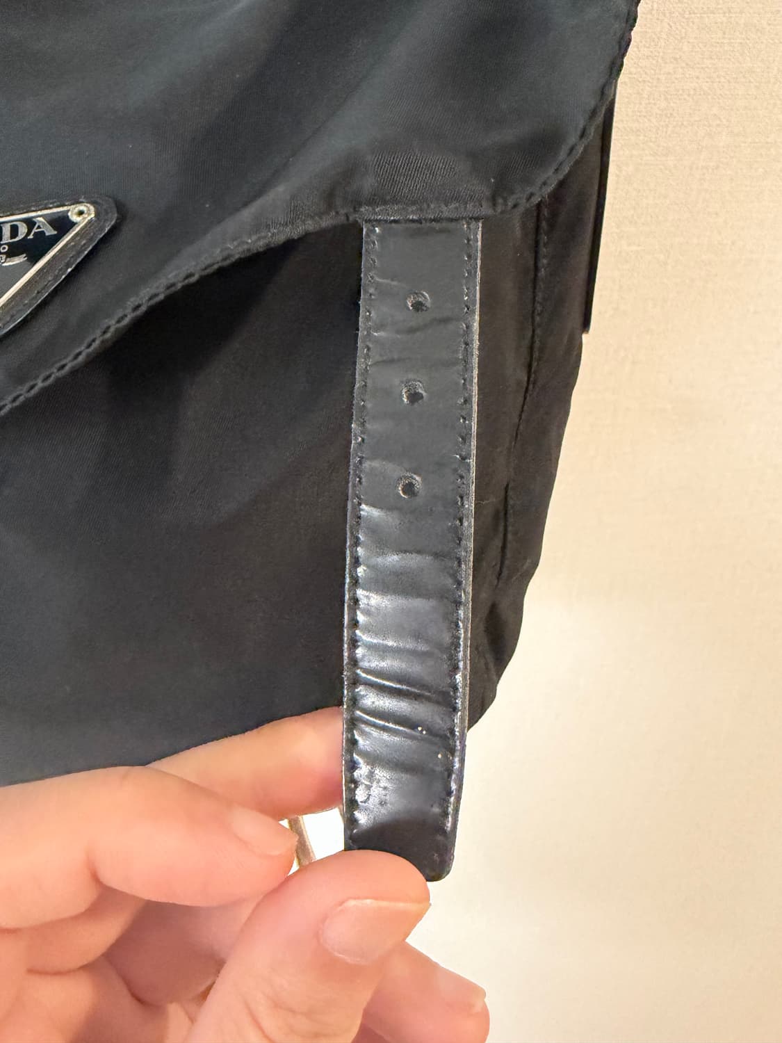 정품 프라다 포코노 나일론 원포켓 메신저백 크로스백 상품이미지6