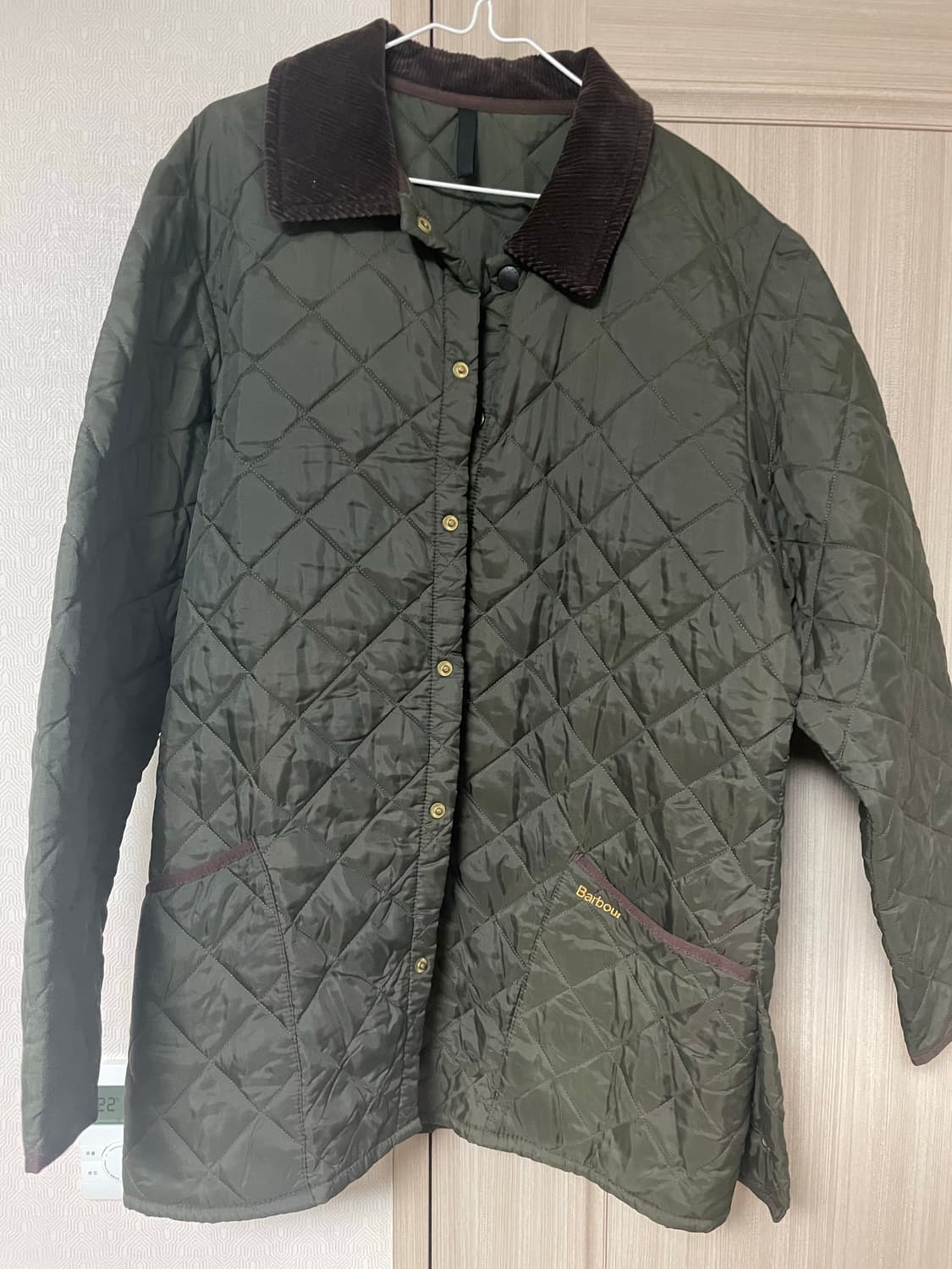 바버 리데스데일 퀼팅 자켓 올리브 상품이미지2