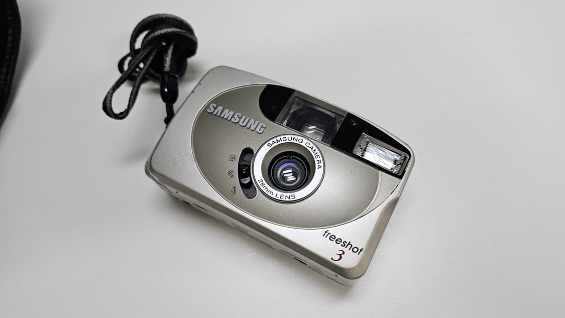 작례O P&S 입문 추천 삼성 프리샷 3 필름카메라 빈티지 필카 상품이미지7