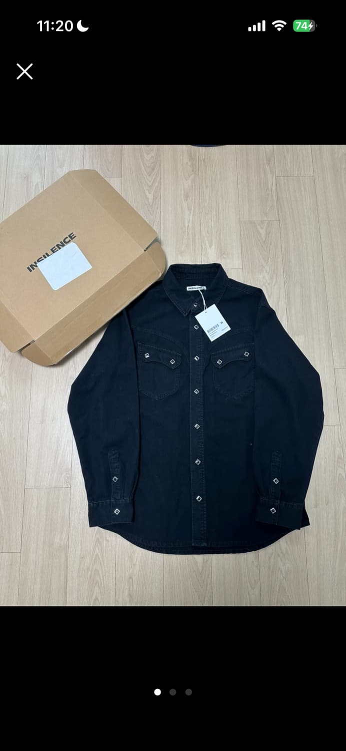 인사일런스 웨스턴 셔츠  상품이미지2