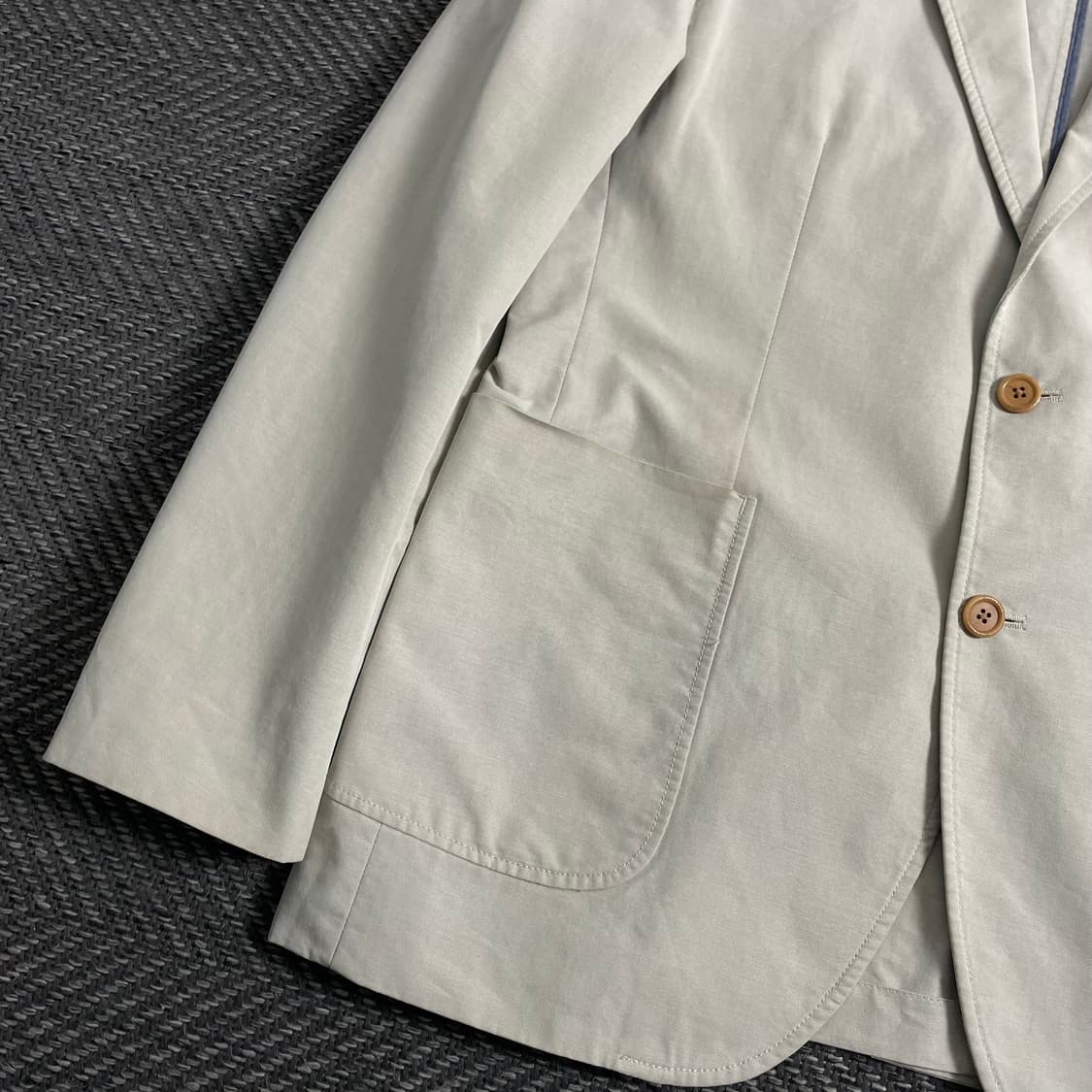 빈폴 아메카지 투 버튼 베이지 코튼 블레이저y 3912 상품이미지4