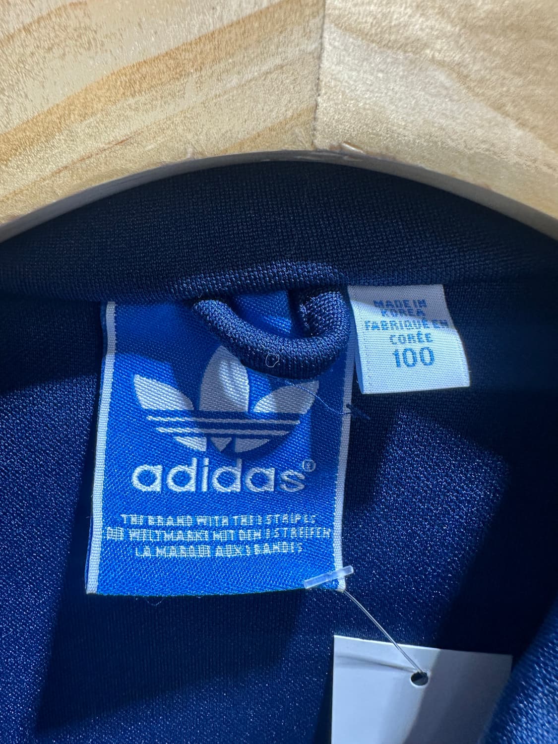 L 아디다스 파이어버드 유로파 화이트라인 네이비 트랙탑 상품이미지4