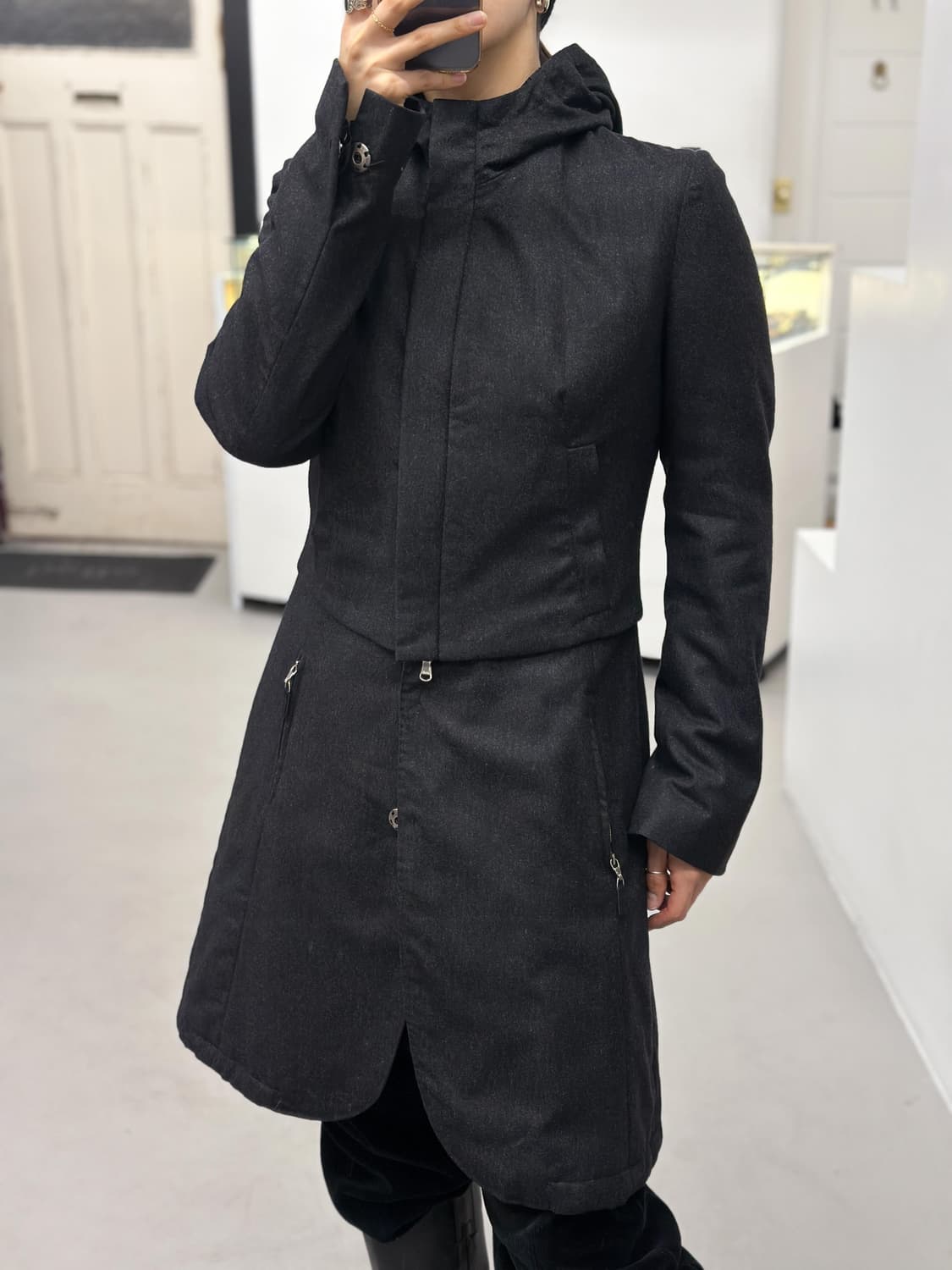 브루넬로 쿠치넬리 레이어드 코트 상품이미지9