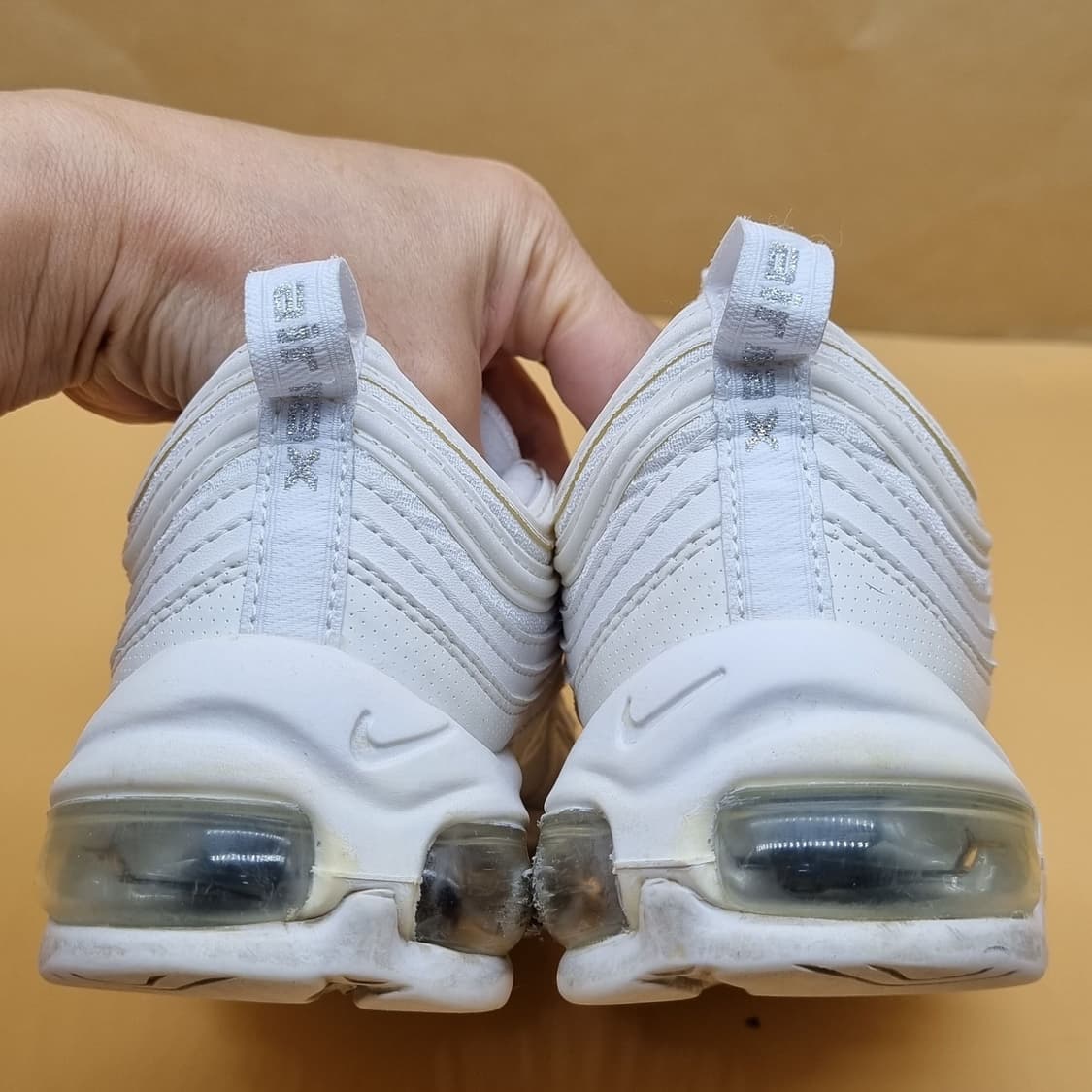 나이키 에어맥스 97 화이트 운동화225. 상품이미지4