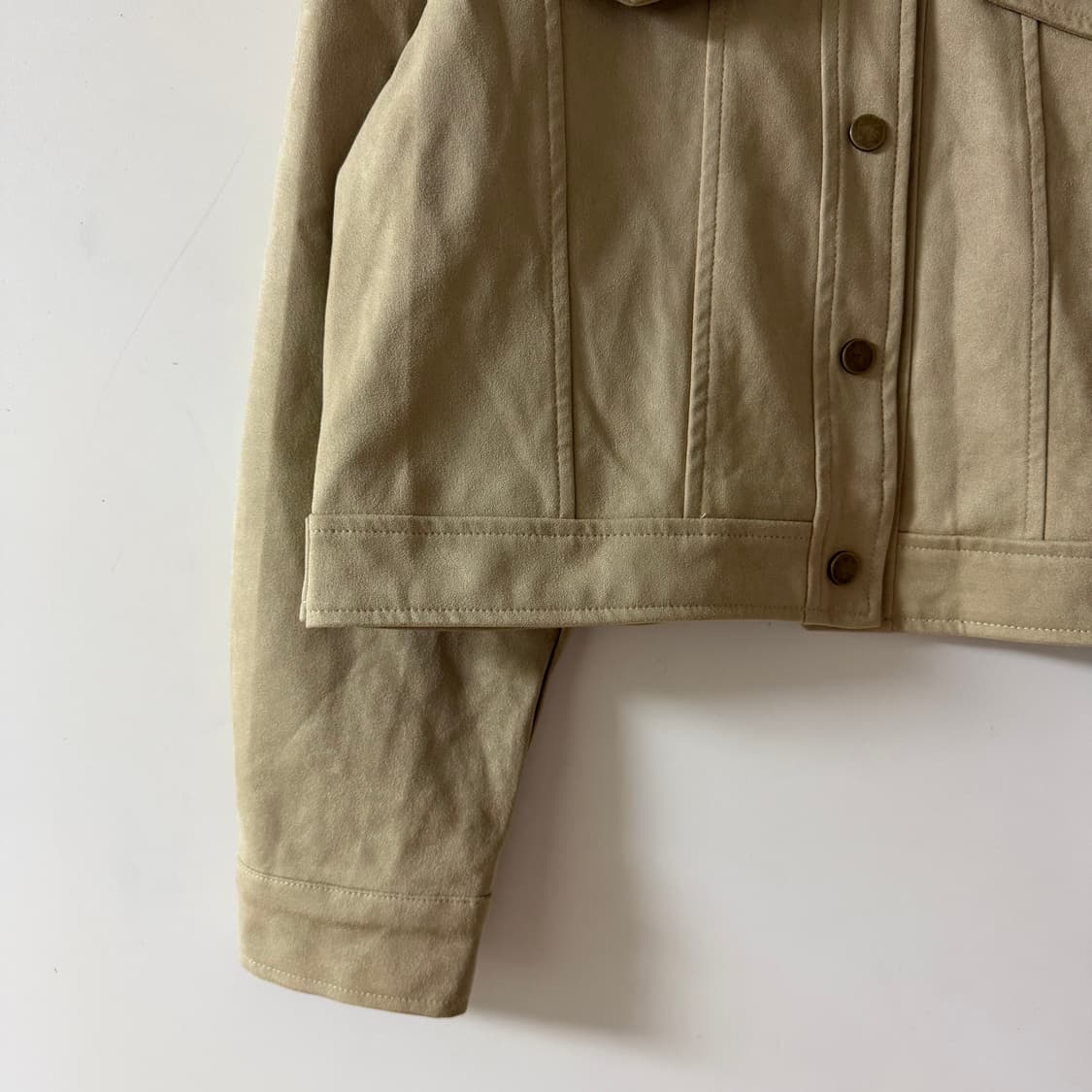 새상품 여자 스웨이드 자켓 상품이미지2