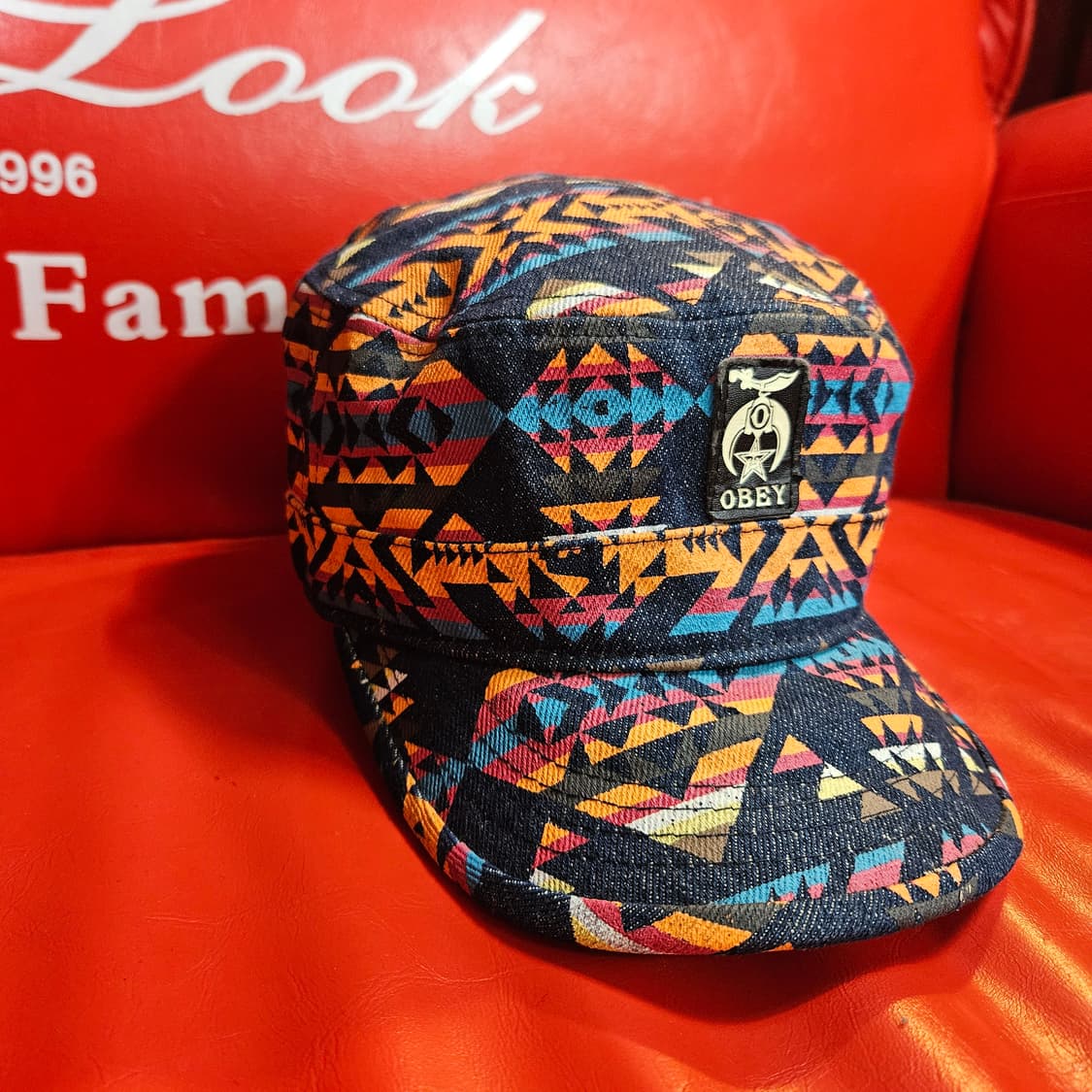 오베이(OBEY) 패터니즈 밀리터리 캡 Free 상품이미지4