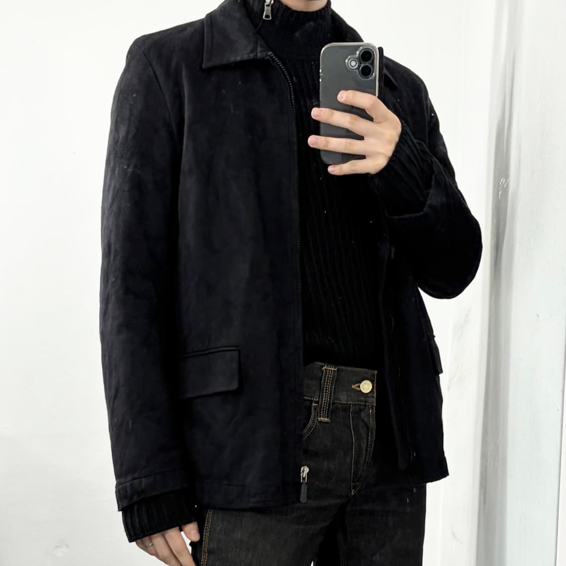 마리떼 프랑소와 저버 90s 스웨이드 자켓 상품이미지2