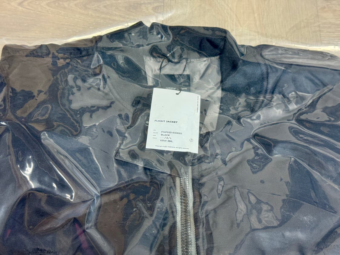 모이프 플라이트 자켓/블랙[AW23] 3사이즈 상품이미지5