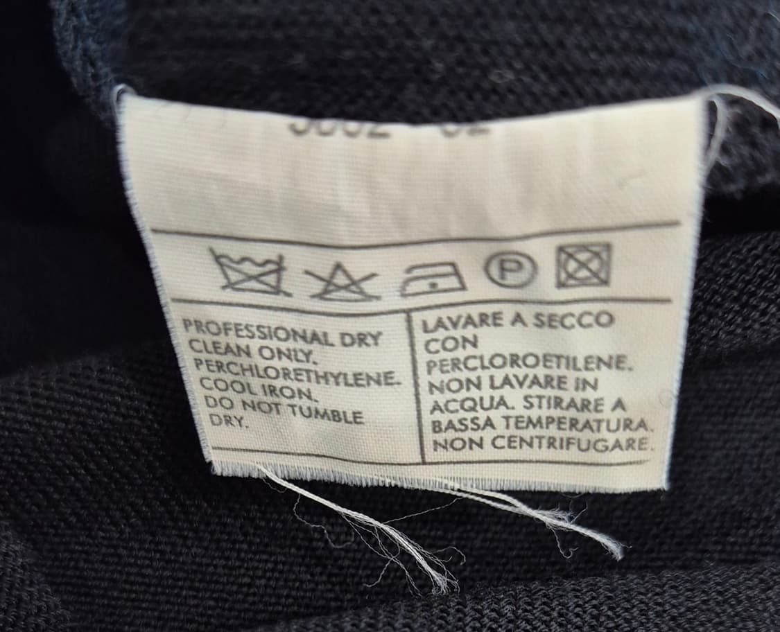 살바토레 페레가모 울 실크 배색 여성 니트 폴로 XS 상품이미지8