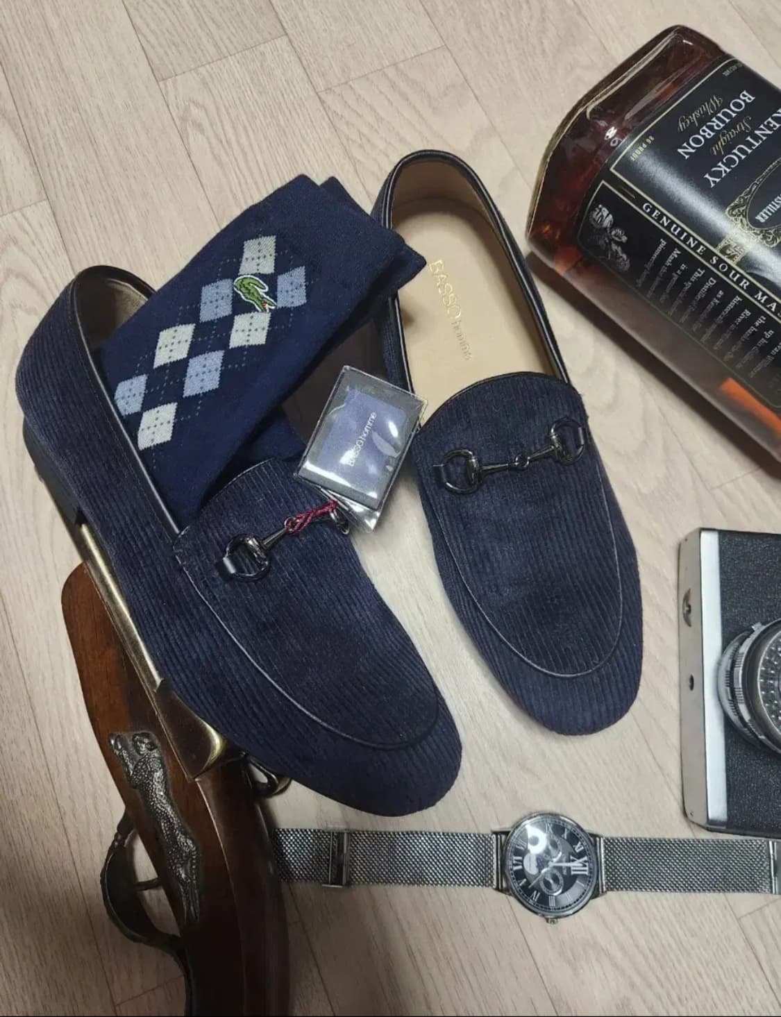 Basso 코듀로이 로퍼 265 상품이미지2