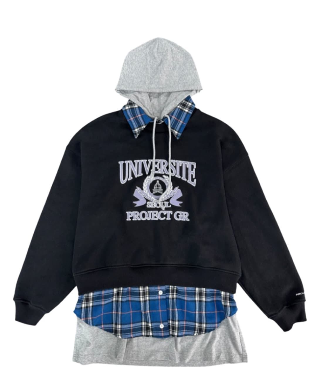 [3] 프로젝트 G/R 3 레이어드 탑 블랙 상품이미지1