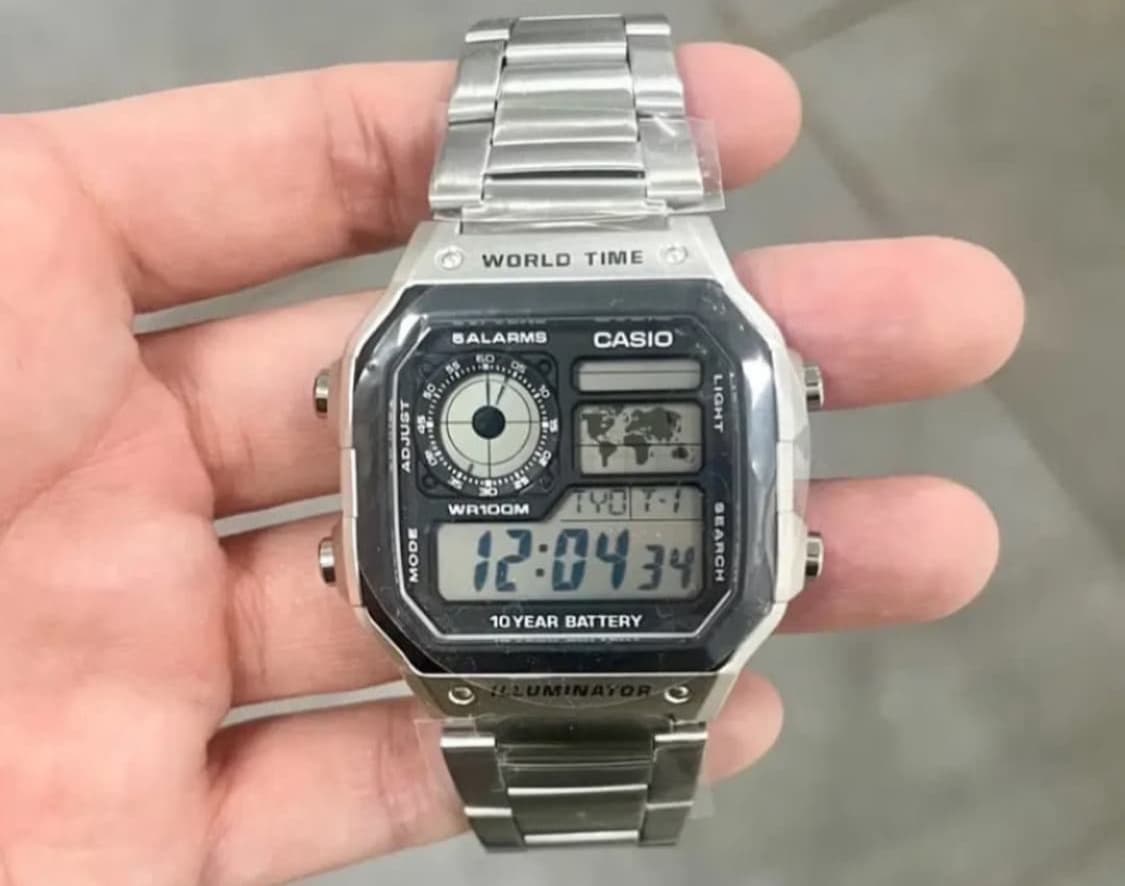 카시오 메탈시계 새상품  상품이미지2