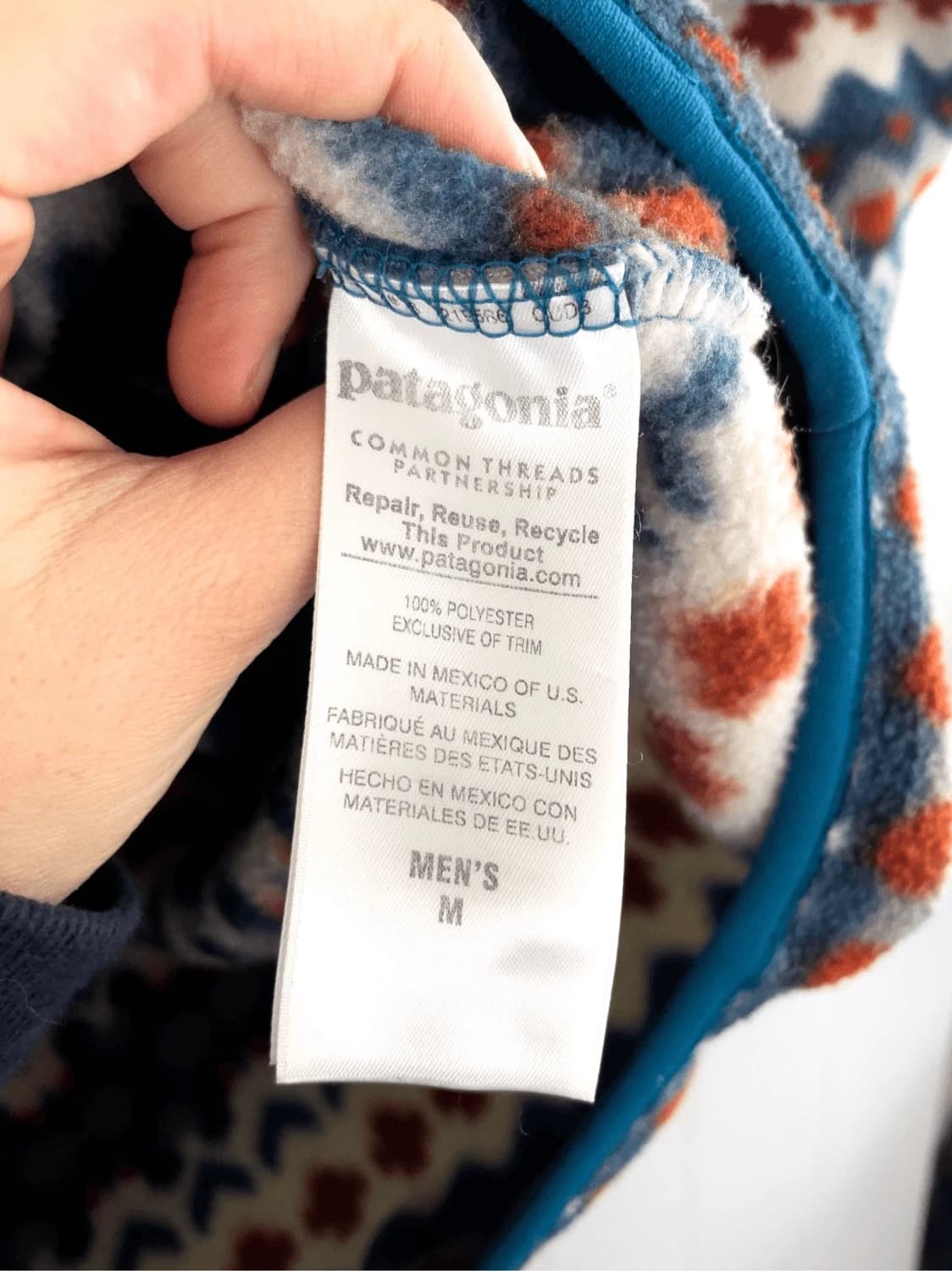 15FW 파타고니아 신칠라 스냅-T 페어아일 상품이미지4