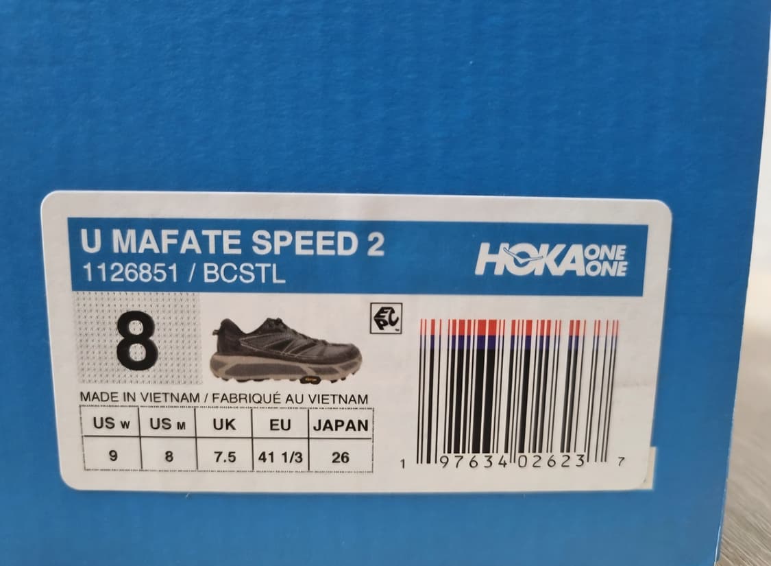 [260]호카 마파테 스피드 2 블랙 캐슬락 상품이미지2