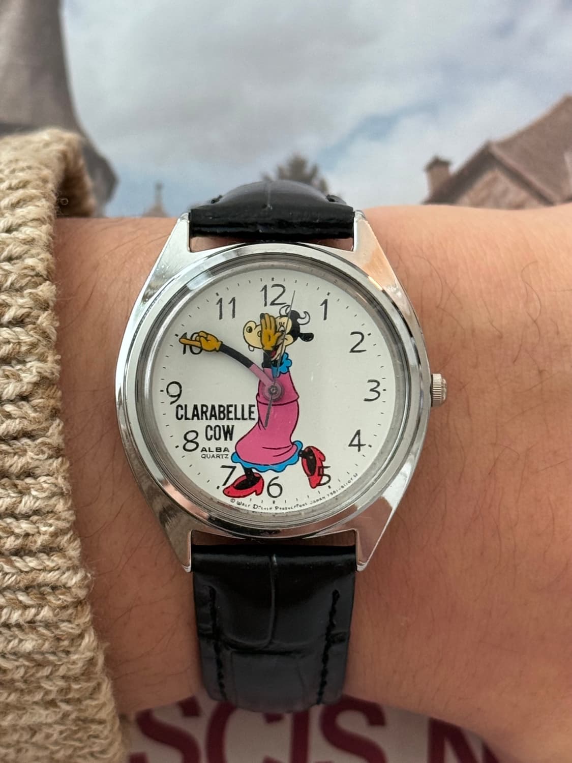 Seiko 세이코 ALBA Quartz Clarabelle cow 상품이미지7