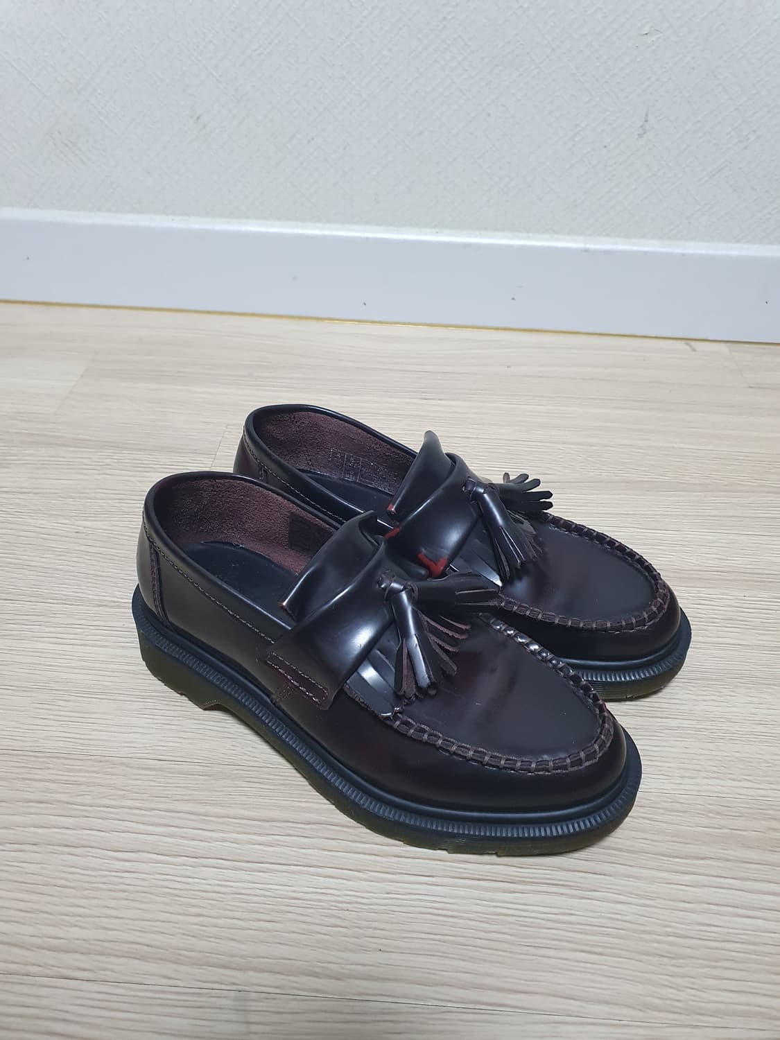 닥터마틴 버건디 아드리안 로퍼 230 상품이미지2