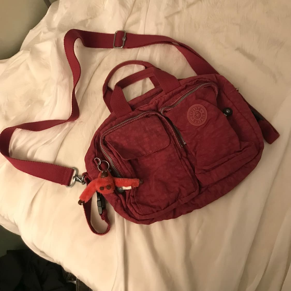 Kipling 키플링 핑크 숄더 크로스백 상품이미지2