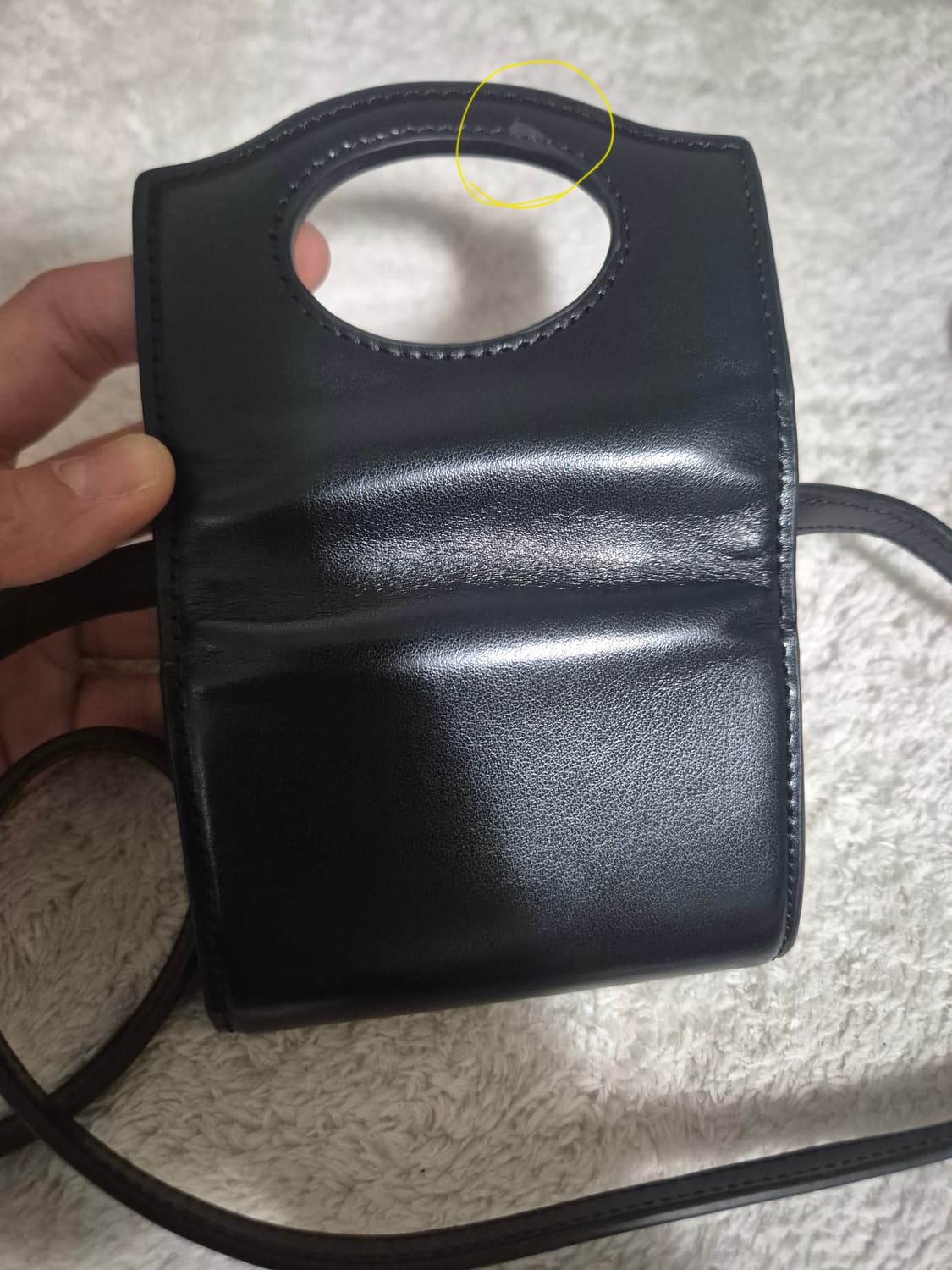 아카이브앱크 오발카드백 블랙 상품이미지3