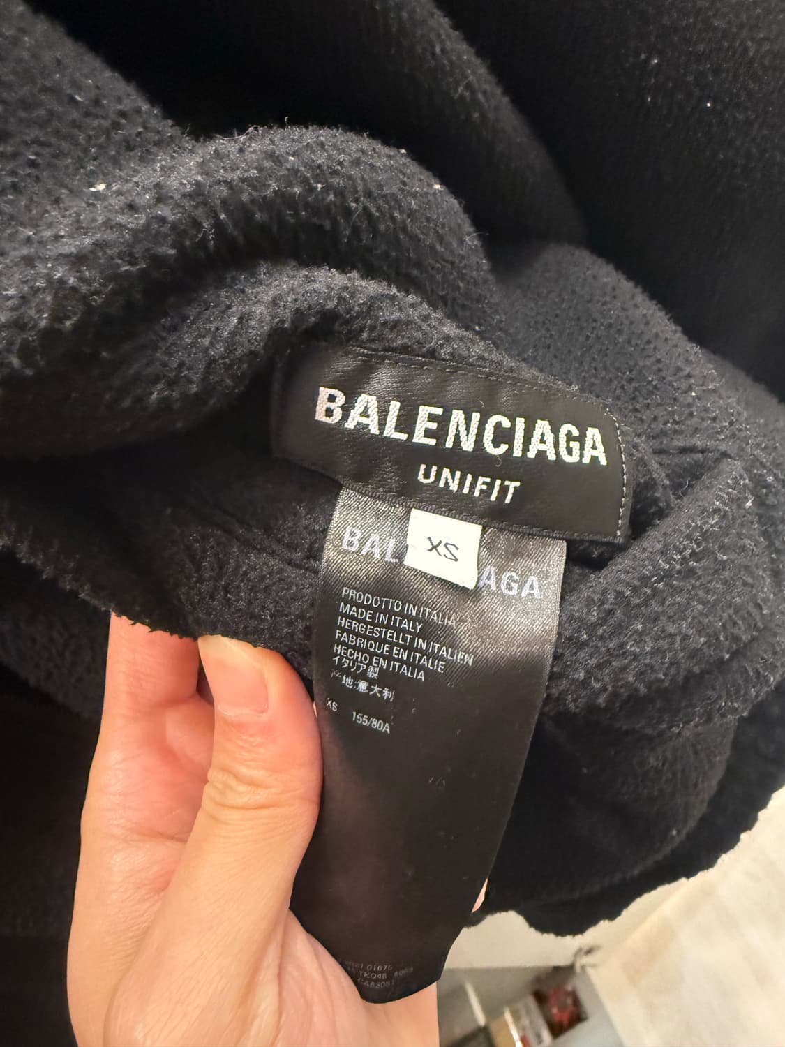 [xs] 발렌시아가 리버시블 트랙자켓 후리스 상품이미지3