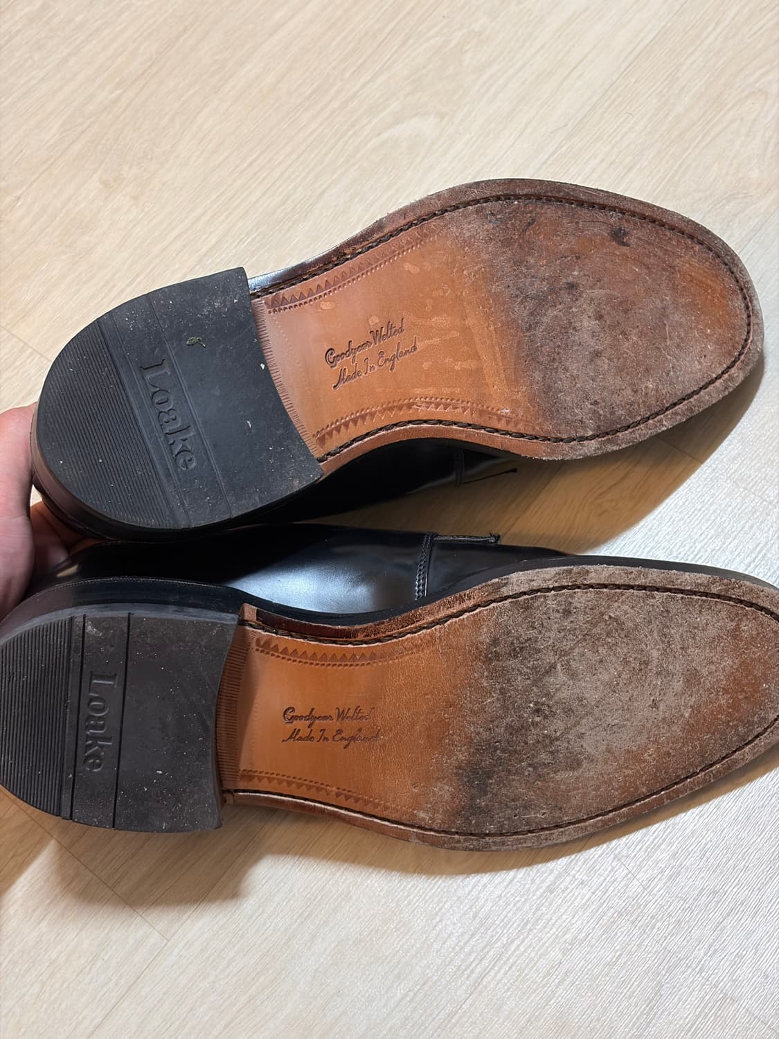 Loake 771B 더비 슈즈 블랙 (7) 상품이미지5