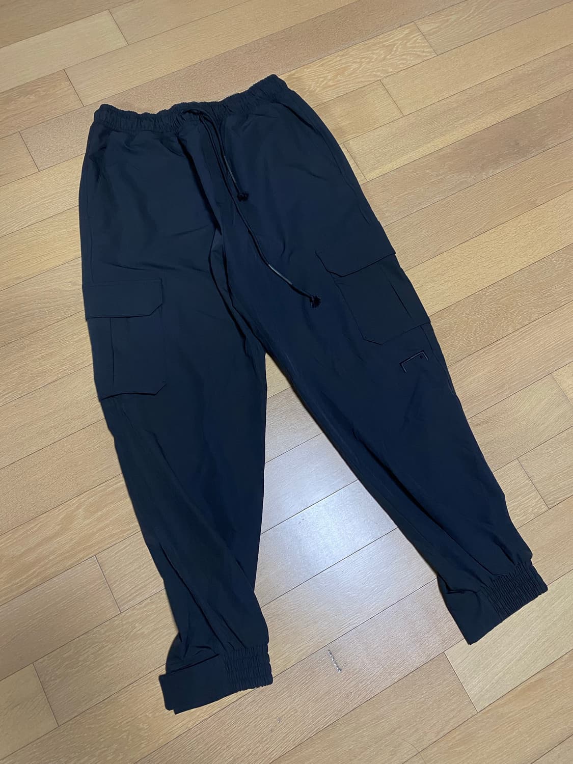 골 스튜디오 GOAL STUDIO 블랙 카고 조거 팬츠 L 새상품 상품이미지1