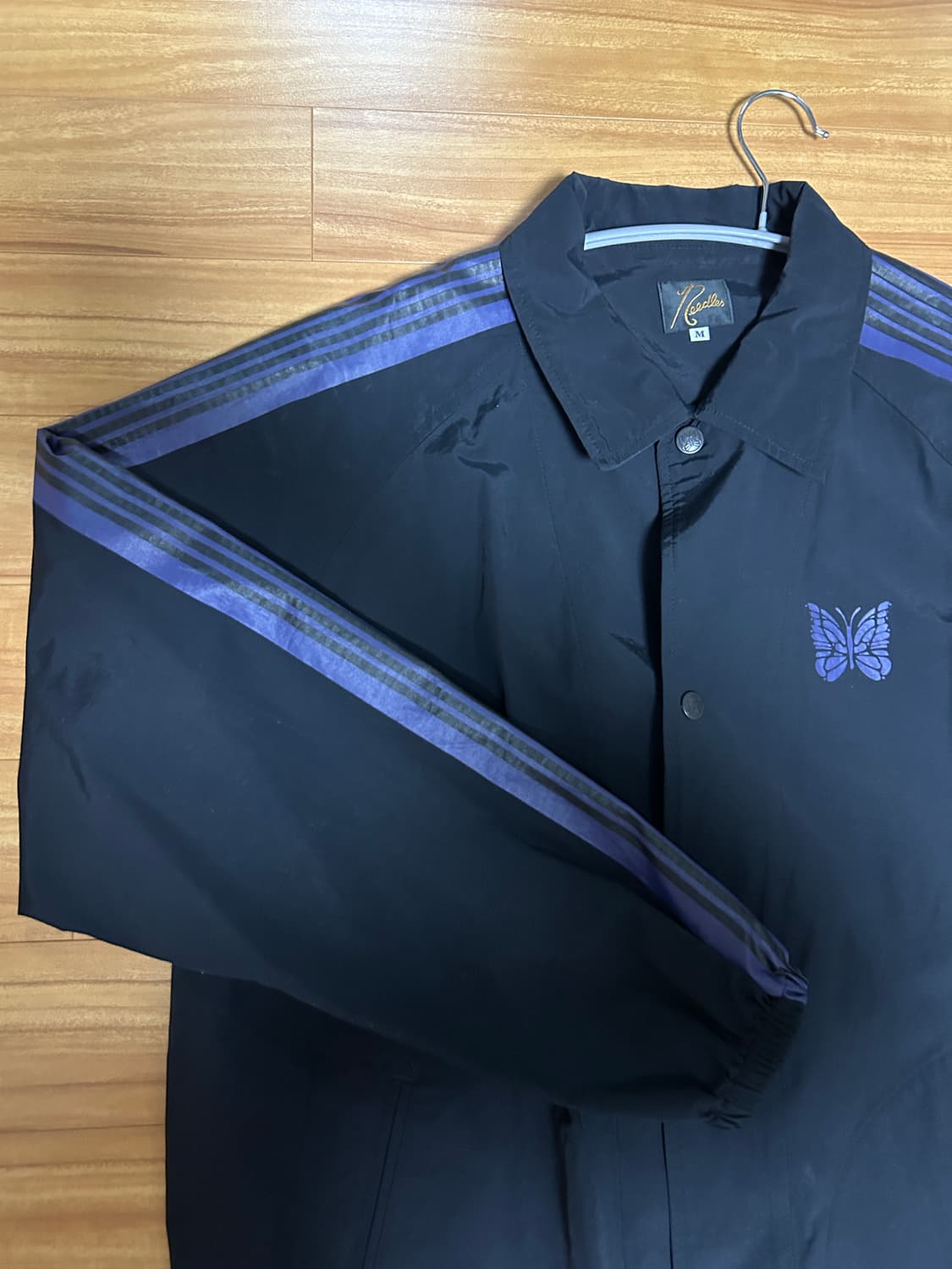 니들스 나일론 블랙 코치자켓 상품이미지3