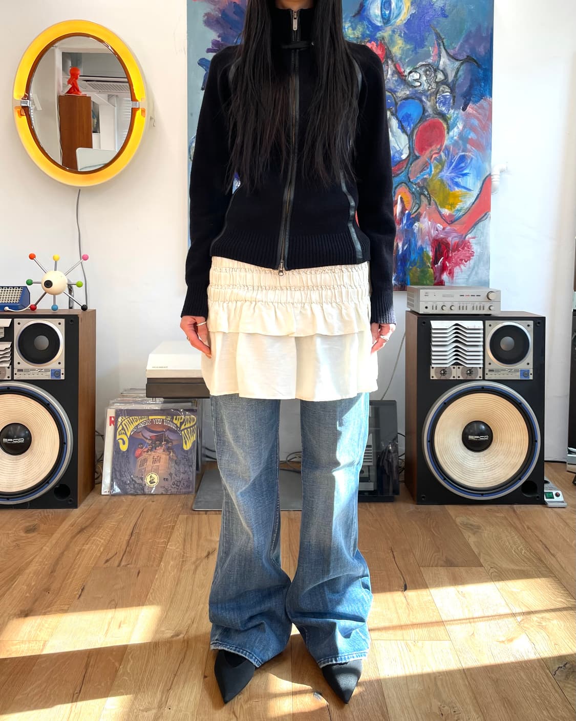 [30] 디젤 부츠컷 데님 팬츠 상품이미지3