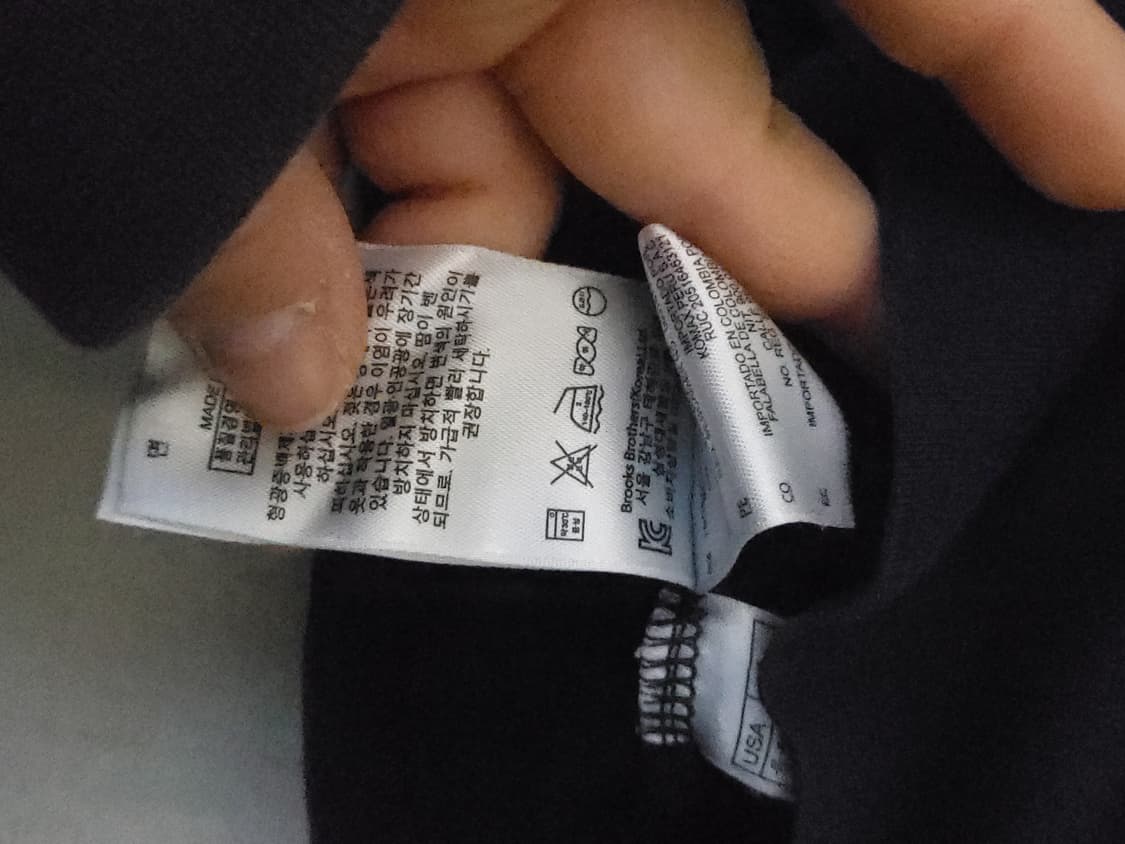 브룩스브라더스 포켓 반팔 티셔츠 네이비 L 상품이미지4